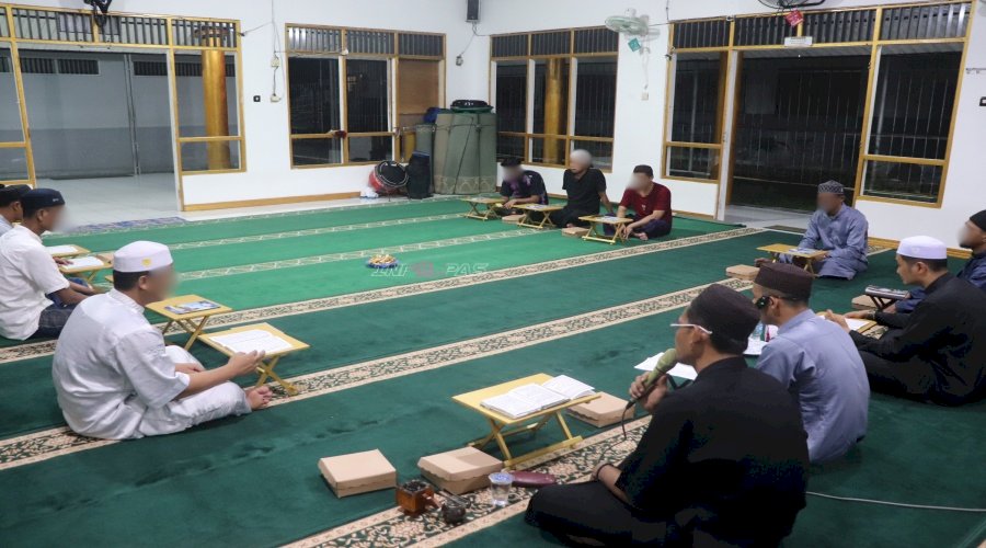 Dari Masjid Lapas Tanjung, Tilawah Al-Qur’an Bangun Ketenangan dan Keimanan Warga Binaan