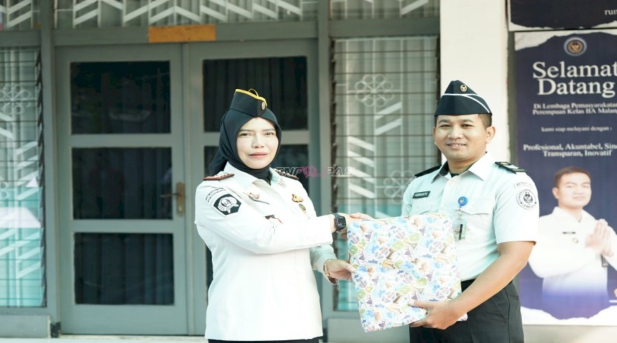 Penyegaran Organisasi, Lapas Perempuan Malang Gelar Pelepasan dan Penyambutan Petugas