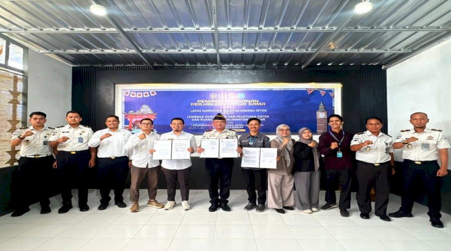 Lapas Narkotika Karang Intan Gandeng LPP Enter dan Ruang Guru, Hadirkan Kursus Bahasa Jepang dan Inggris bagi Warga Binaan