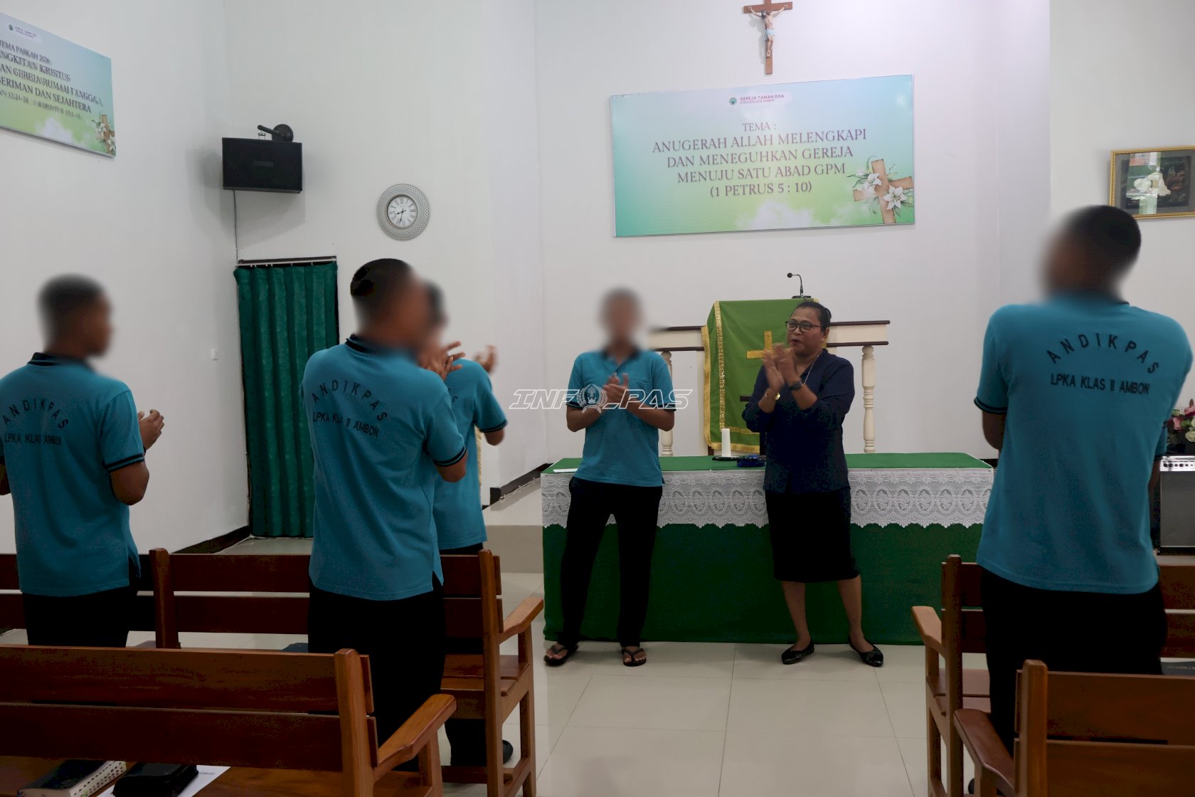 Tanamkan Nilai Iman dan Integritas, LPKA Ambon Gelar Pelatihan Kepemimpinan Kristen