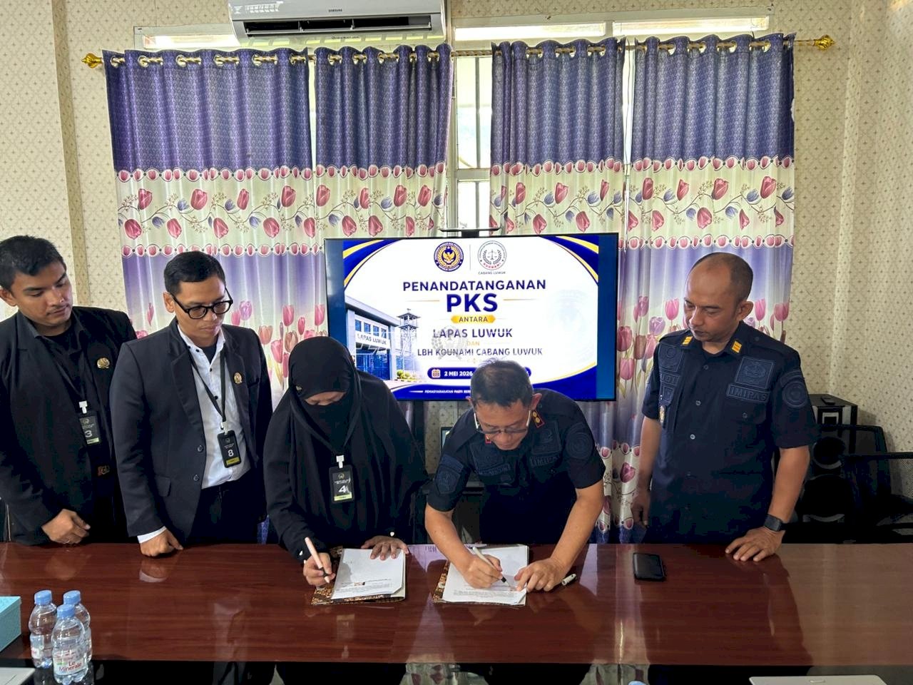 Lapas Luwuk Gandeng LBH Kuonami, Hadirkan Bantuan Hukum Gratis bagi Warga Binaan