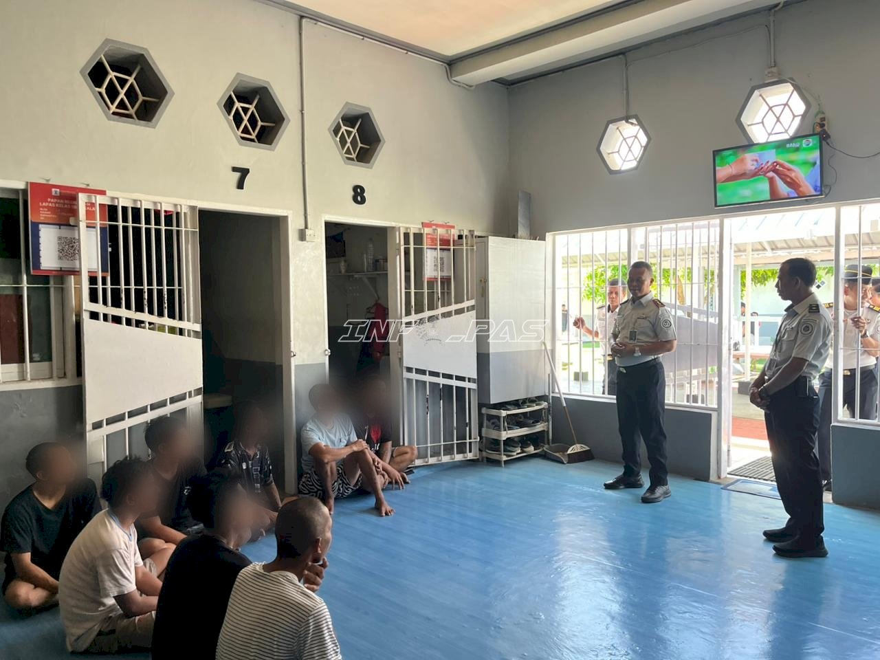 Keliling Blok, Petugas Lapas Takalar Jemput Aspirasi dan Keluhan Warga Binaan