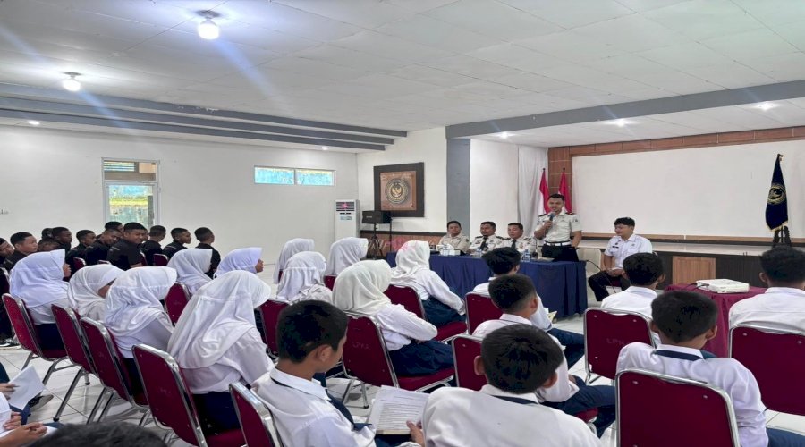 LPKA Muara Bulian Sambut Kunjungan Studi Siswa SMPN 11 Batang Hari, Gali Makna Pembinaan Anak Binaan