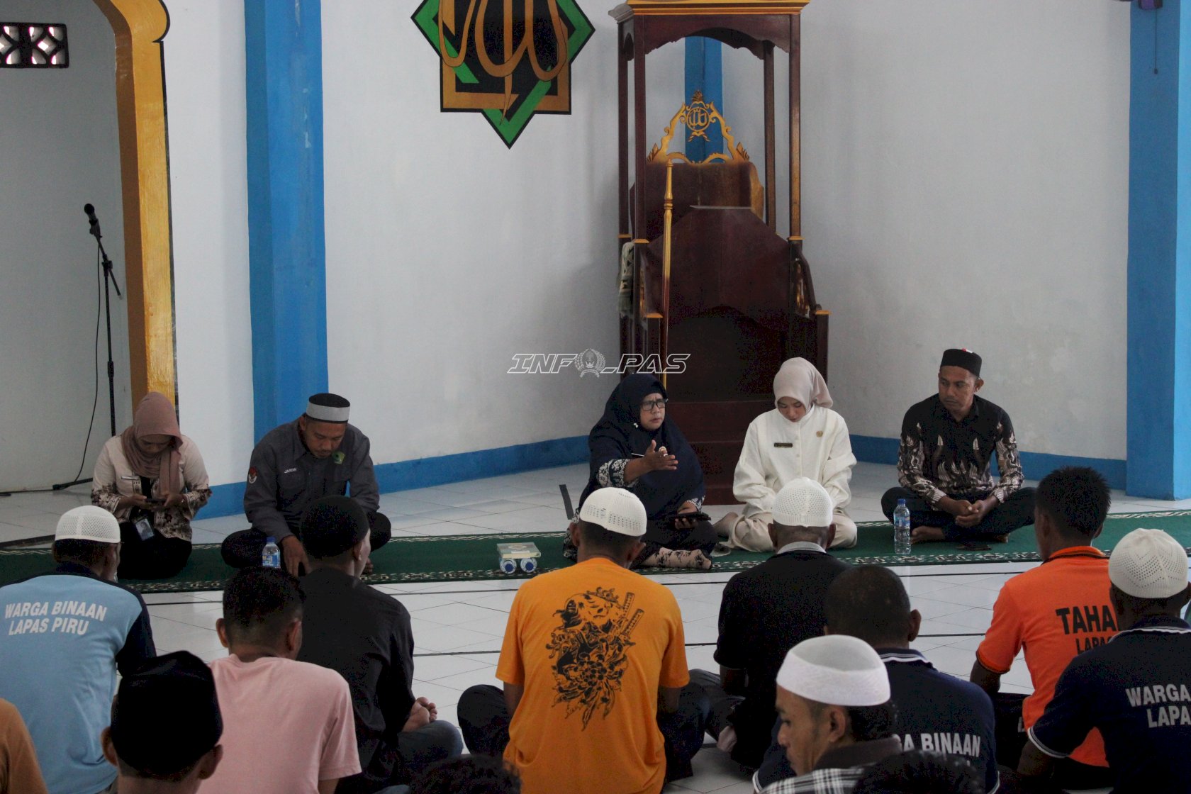 “Manusia Ber-Asa, Allah Ber-Kuasa”, Lapas Piru Bangun Spiritual Warga Binaan