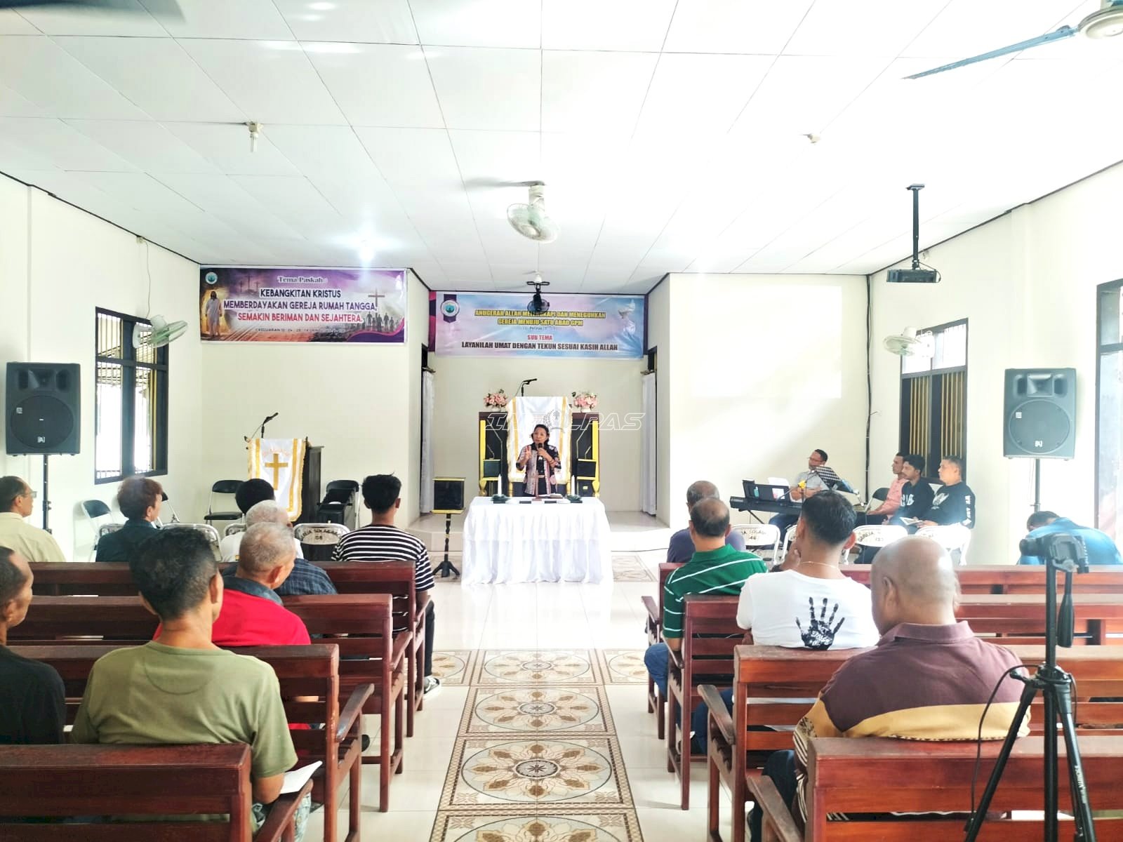 Lapas Ambon Gelar Ibadah Pagi Bersama di Gereja Solagracia