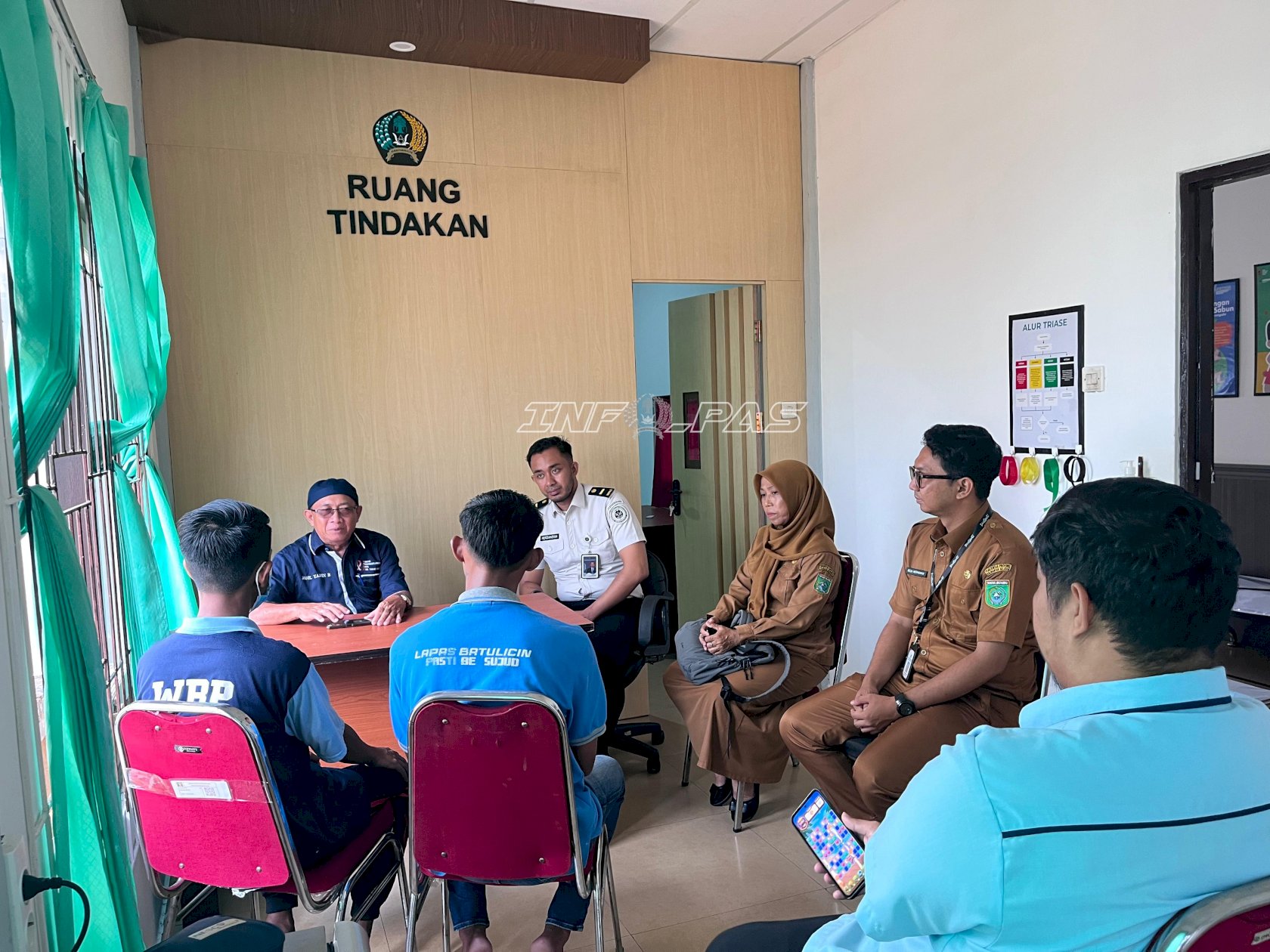 Lapas Batulicin Terima Tindak Lanjut Layanan ODHIV dari KPAK Tanah Bumbu