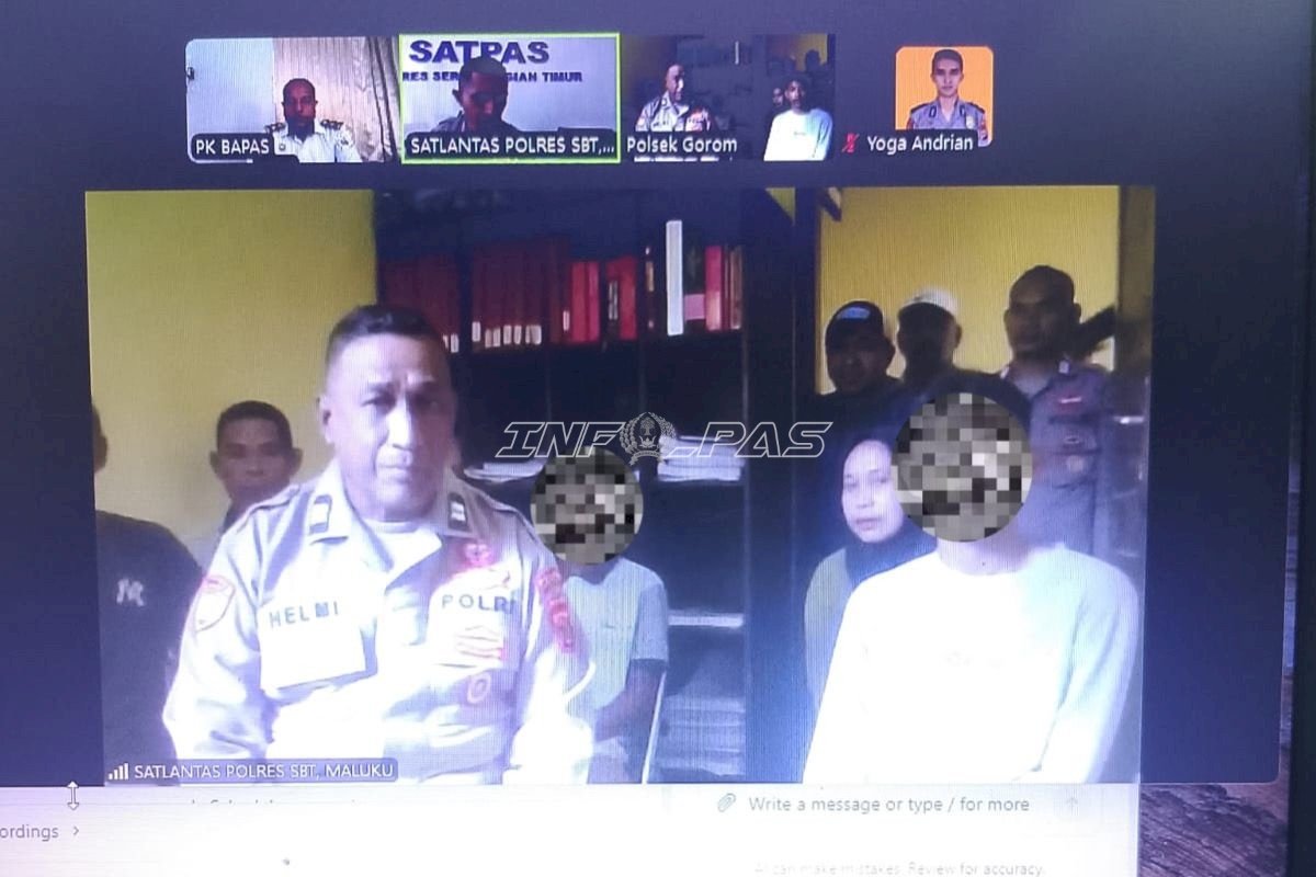 Diversi Kasus ABH di SBT Berhasil, Bapas Ambon Kedepankan Keadilan Restoratif