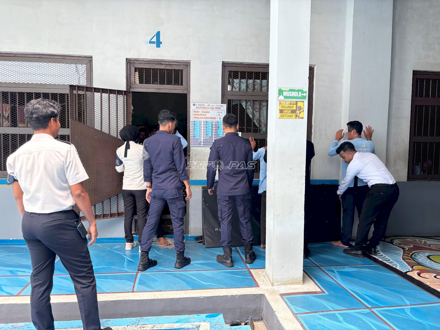 Razia Insidentil Lapas Batulicin, Cegah Barang Terlarang dan Potensi Bahaya