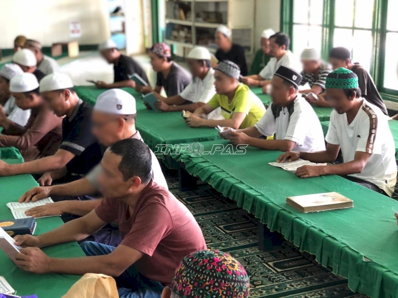 Burdah Bergema di Lapas Banjarmasin, Warga Binaan Temukan Teduh di Balik Tembok