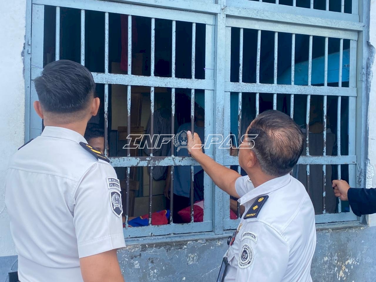 Deteksi Dini Kamtib, Lapas Kotabaru Rutin Cek Kamar Hunian dan Brandgang