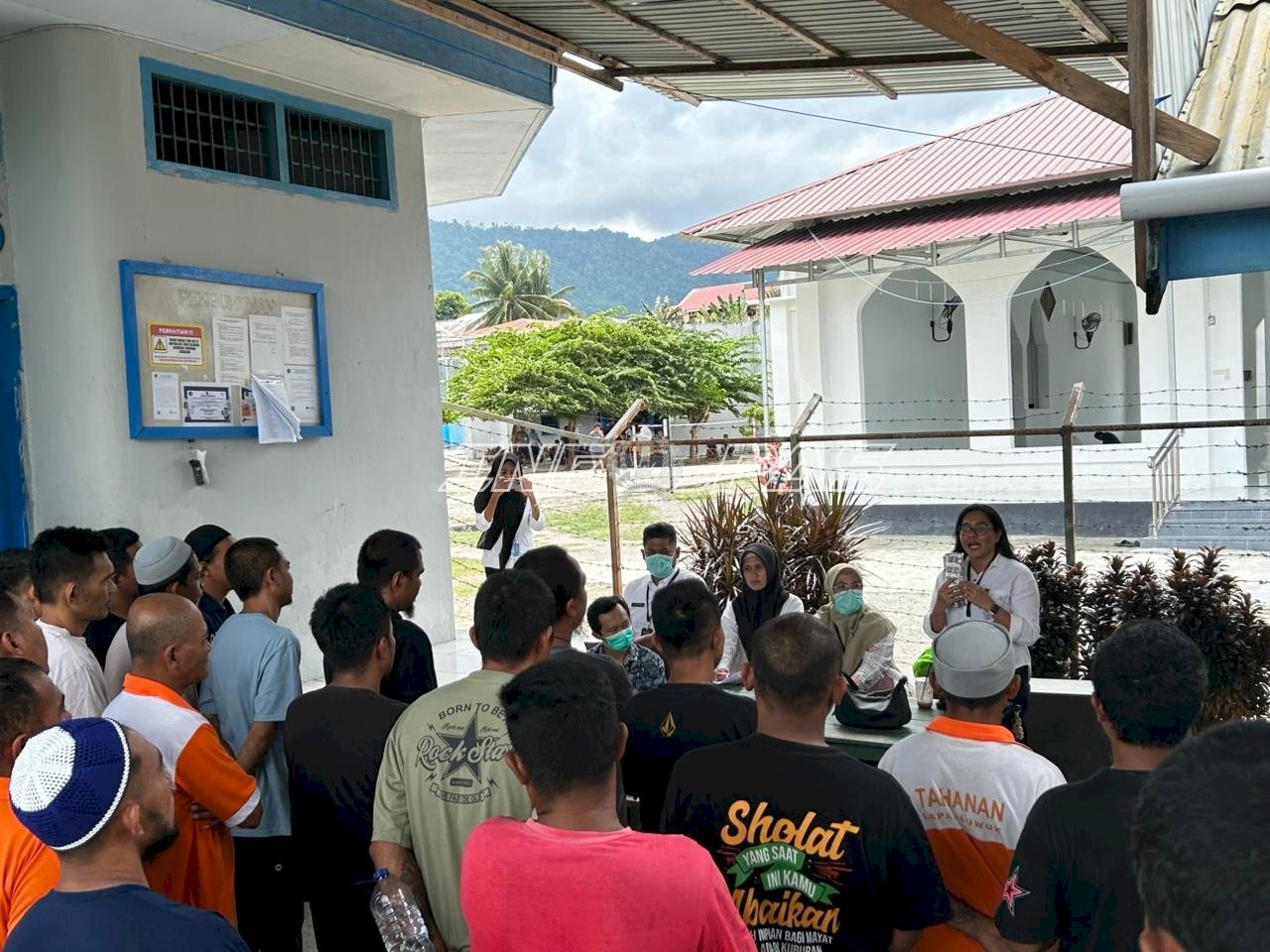 Lapas Luwuk dan Puskesmas Simpong Gelar Sosialisasi serta Skrining Kusta bagi Warga Binaan