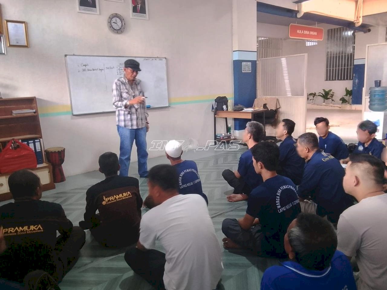 PKBM Warga Mandiri Lapas I Cipinang Hadirkan Edukasi Campak dan DBD bagi Warga Binaan