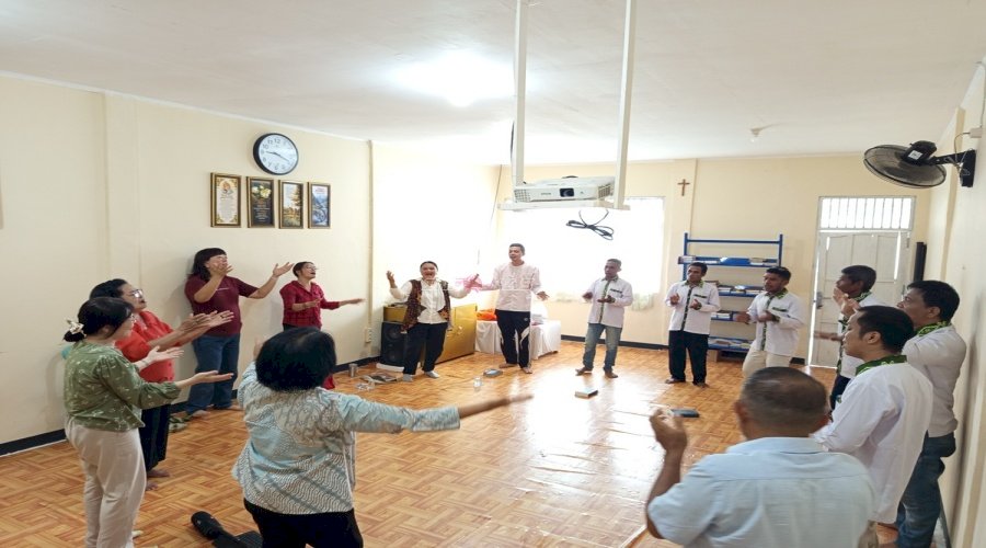 Pembinaan Rohani Nasrani Perkuat Karakter dan Iman Warga Binaan Lapas Kotabaru