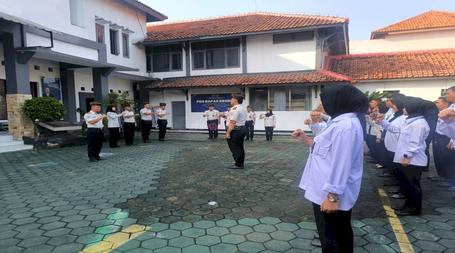 Kalapas Brebes Tegaskan Tidak Ada Toleransi bagi Pelanggaran, Pastikan Budaya Kerja Berintegritas