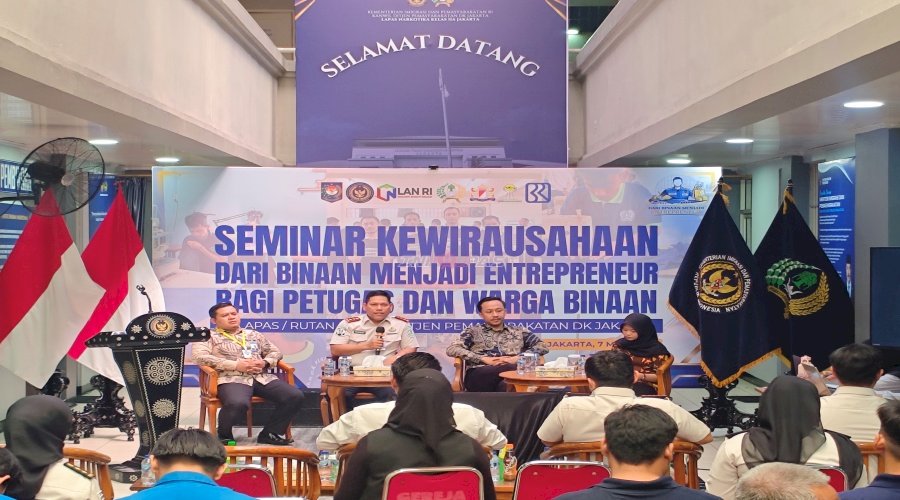 Lapas Narkotika Jakarta Gelar Seminar Kewirausahaan, Cetak Entrepreneur Mandiri