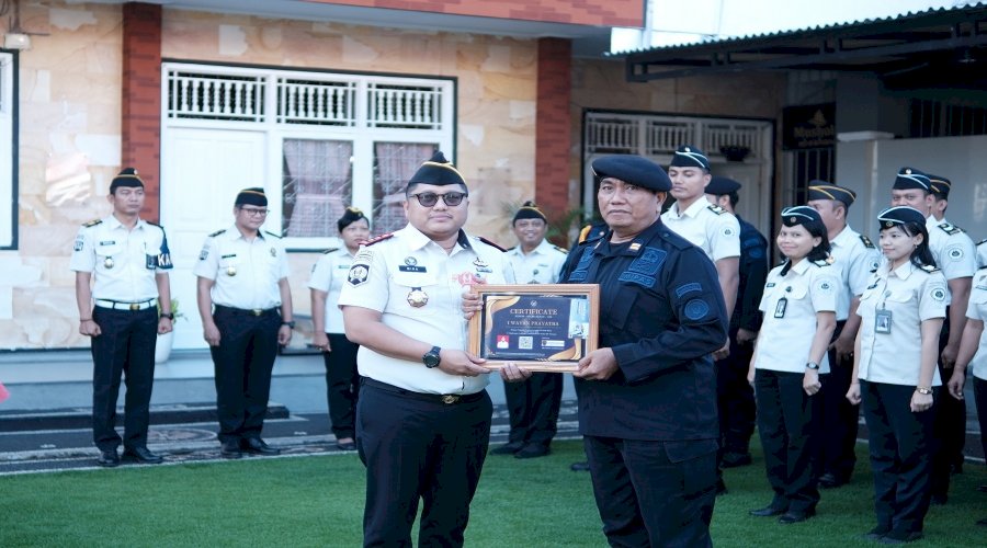 Ciptakan Role Model, Lapas Tabanan Umumkan Petugas Teladan Periode April 2026