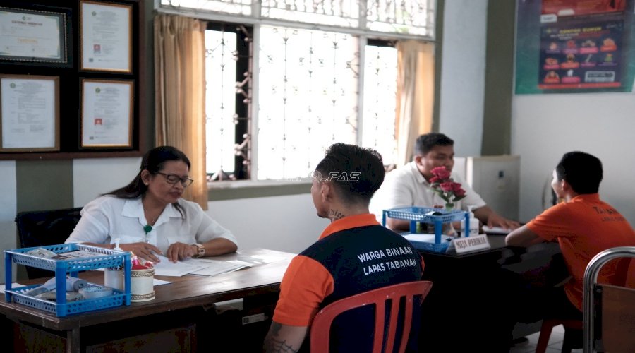 Tak Hanya Dibina, Warga Binaan Lapas Tabanan Juga Didengar