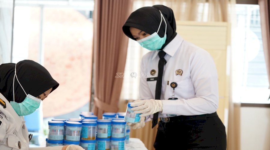 Lapas Perempuan Malang Gelar Tes Urine Berkala bagi Petugas dan Warga Binaan