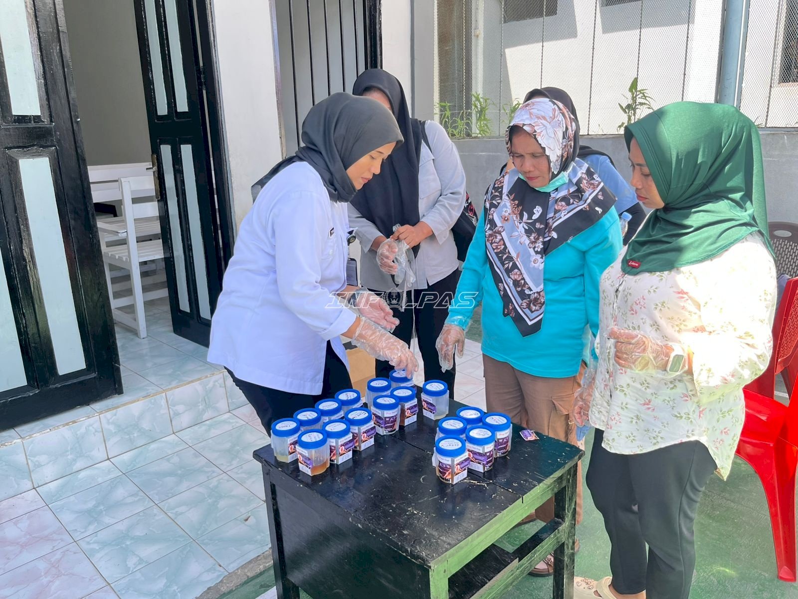 Gandeng Puskesmas, Lapas Wahai Gelar Penyuluhan Bahaya Narkoba dan Tes Urine Massal