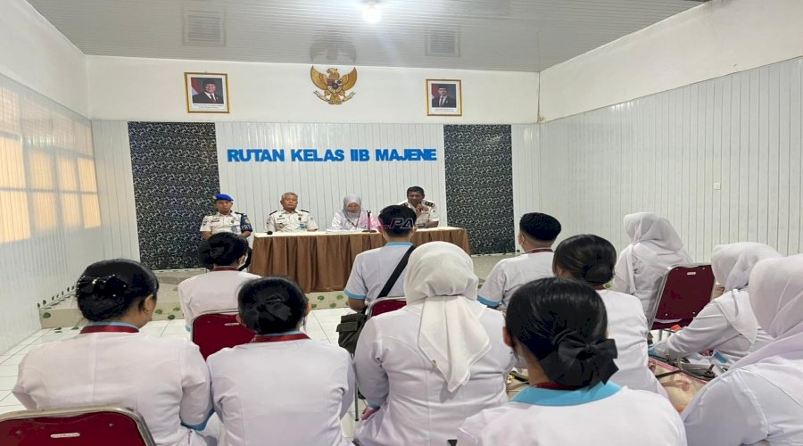 Perkuat Kolaborasi dengan Unsulbar, Rutan Majene Terima 15 Mahasiswa Profesi Ners untuk Praktik Lapangan