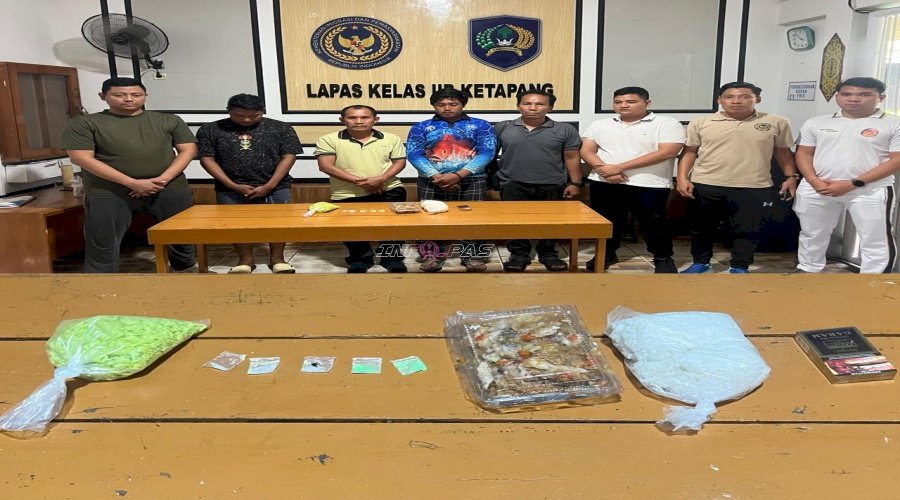 Kakanwil Ditjenpas Kalbar Apresiasi Petugas Lapas Ketapang Gagalkan Penyelundupan Narkoba oleh Pengunjung