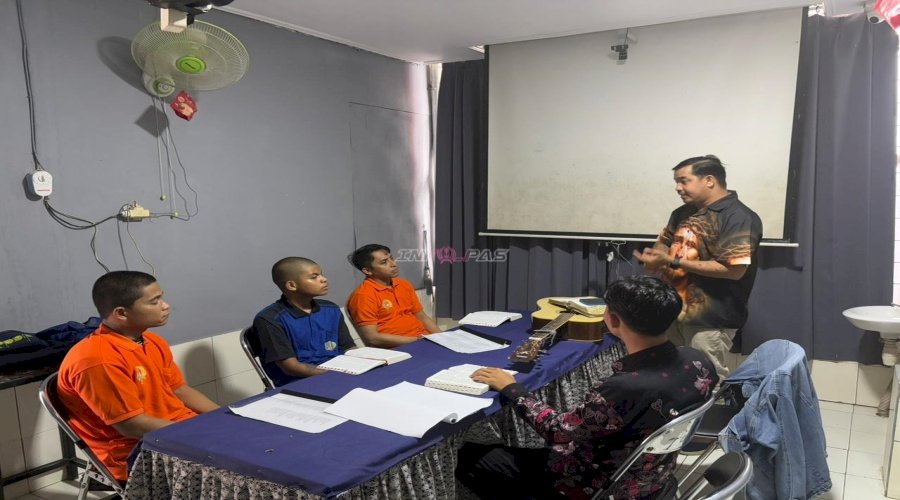Melalui Ibadah Rutin, Rutan Tanjung Tumbuhkan Pengharapan dan Semangat Perubahan Warga Binaan