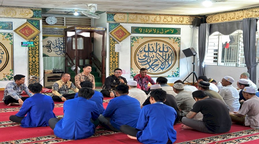 Rutan Tanjung Fasilitasi Pelatihan Maulid Habsyi oleh Mahasiswa KKN Tematik UIN Antasari untuk Warga Binaan