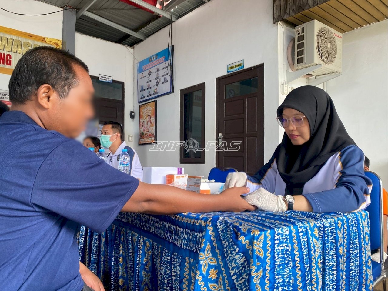 Lapas Banjarmasin Gelar VCT HIV dan Sifilis Perkuat Deteksi Dini Penyakit Menular
