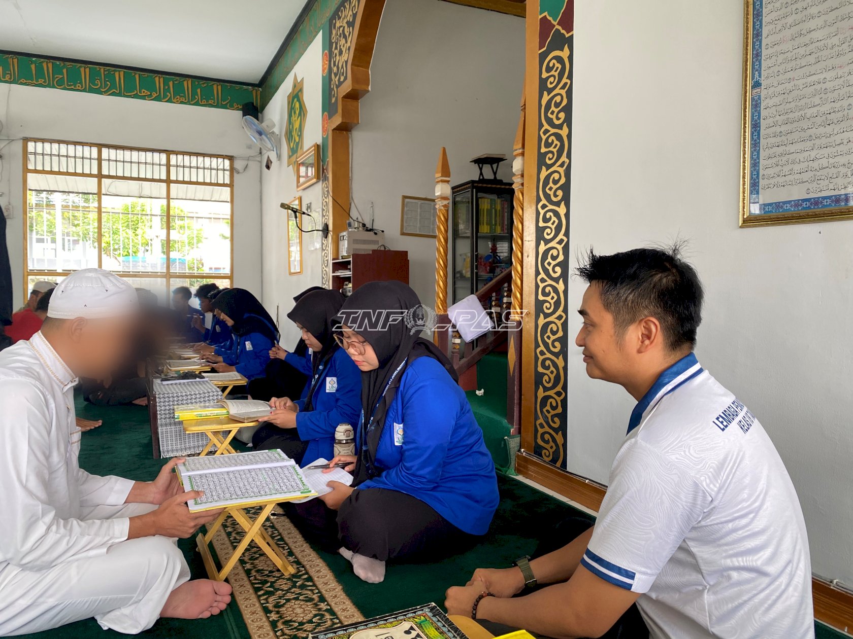 Perkuat Keimanan, Warga Binaan Lapas Tanjung Ikuti Pembelajaran Dasar Baca Al-Qur’an
