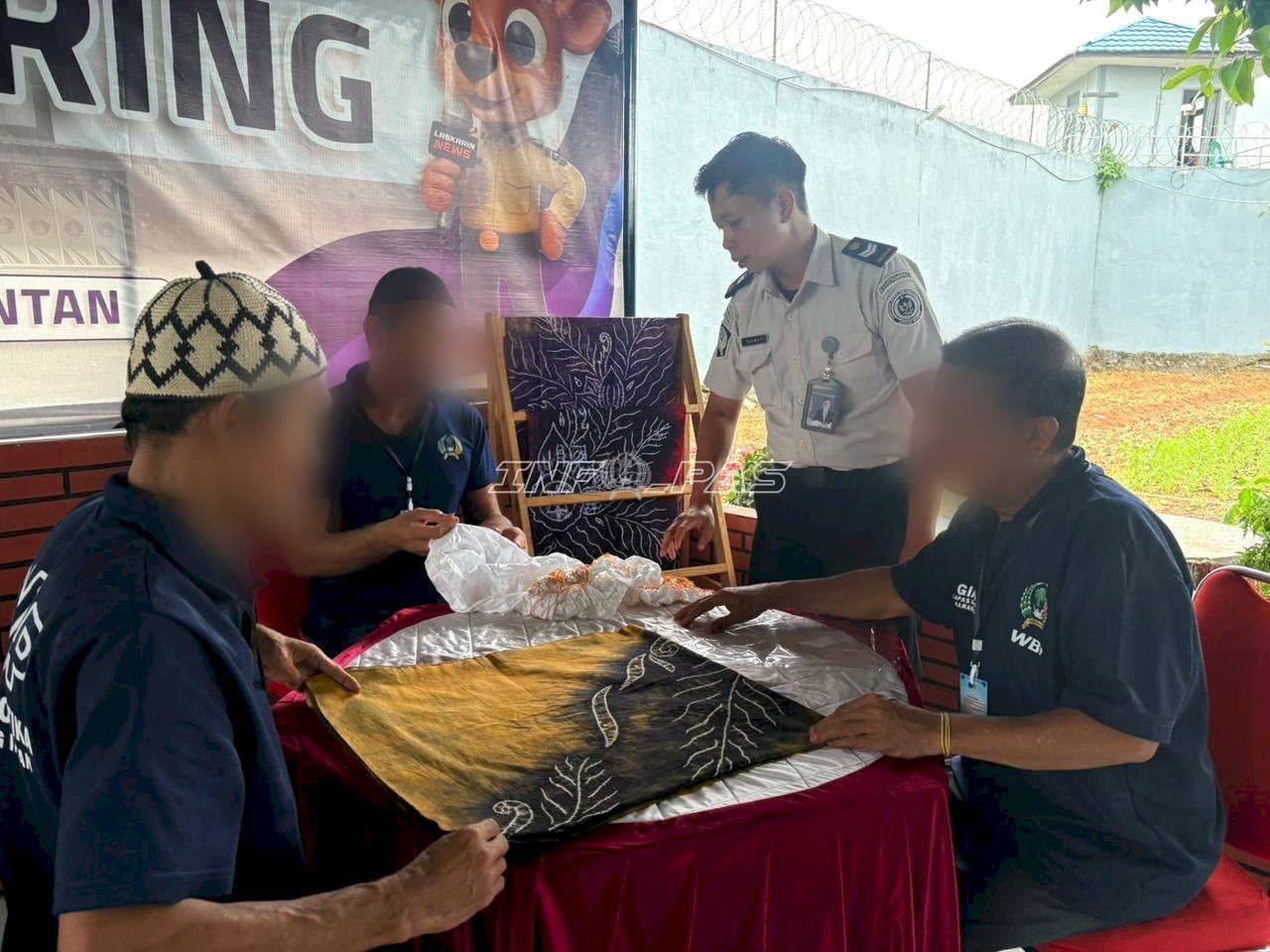 Lapas Narkotika Karang Intan Optimalkan Keterampilan Sasirangan Warga Binaan untuk Nilai Ekonomi