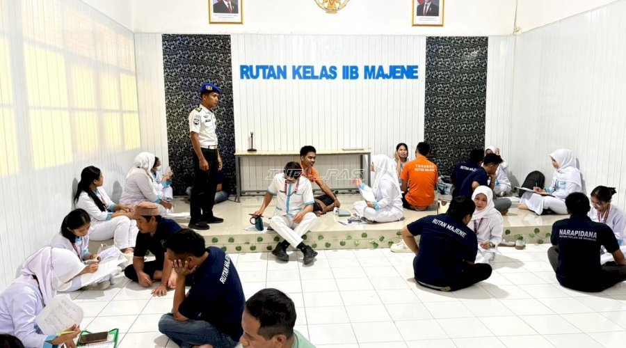 Jaga Stabilitas Psikologis Warga Binaan, Rutan Majene Gelar Survei Kesehatan Mental