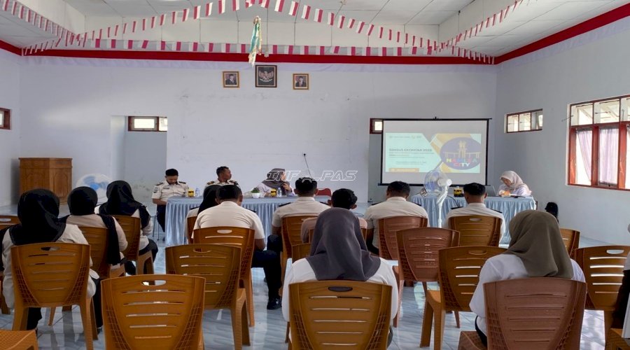 Lapas Namlea Sambut Sosialisasi Sensus Ekonomi 2026 dari BPS Kab. Buru 