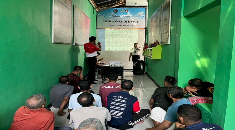 Dobrak Batas Ruang, Inovasi Digital CASN Efisienkan Wartelsuspas Lapas Wahai 