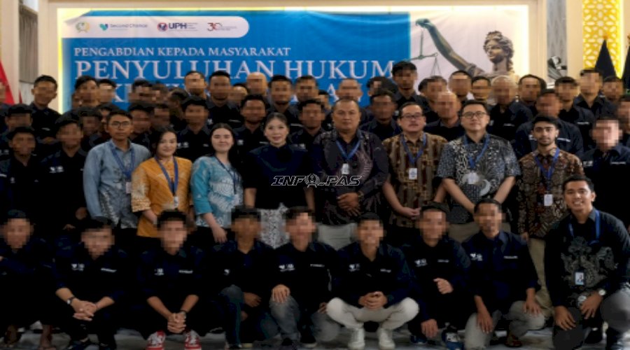 Second Chance Foundation dan Fakultas Hukum UPH Gelar Penyuluhan Hukum dan Kewirausahaan bagi Warga Binaan Lapas Pemuda Tangerang