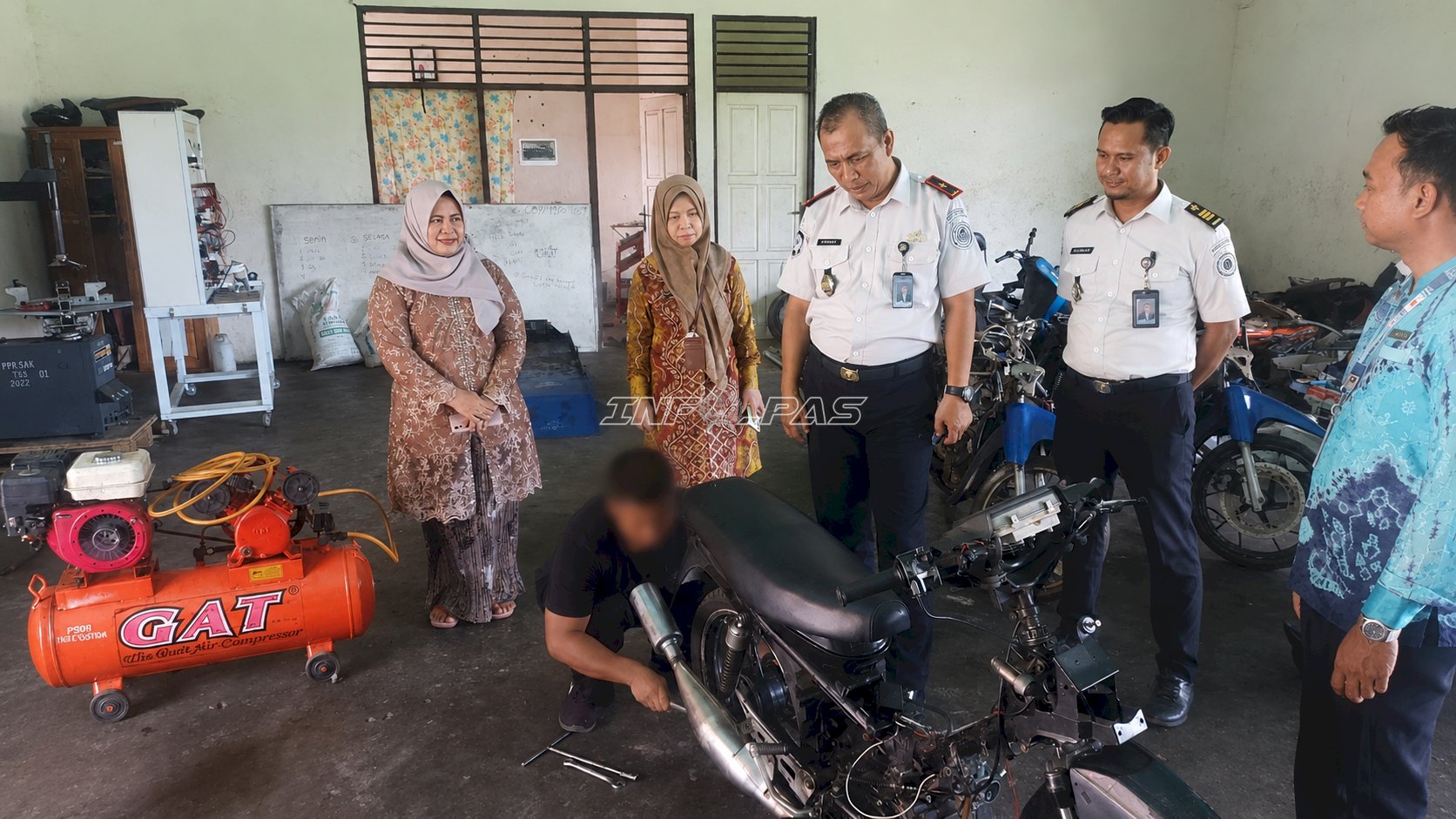 Pastikan Hak Anak Terpenuhi, Kabapas Banjarmasin Tinjau Pembinaan ABH di PPRSAR Mulia Satria
