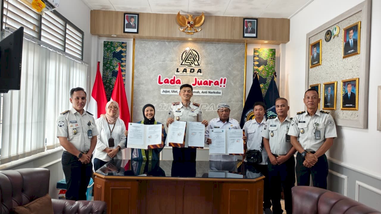 Lapas Tanjungpandan Gandeng Desa Cerucuk dan Galeri SEPIAK Belitung Perkuat Kemandirian Warga Binaan