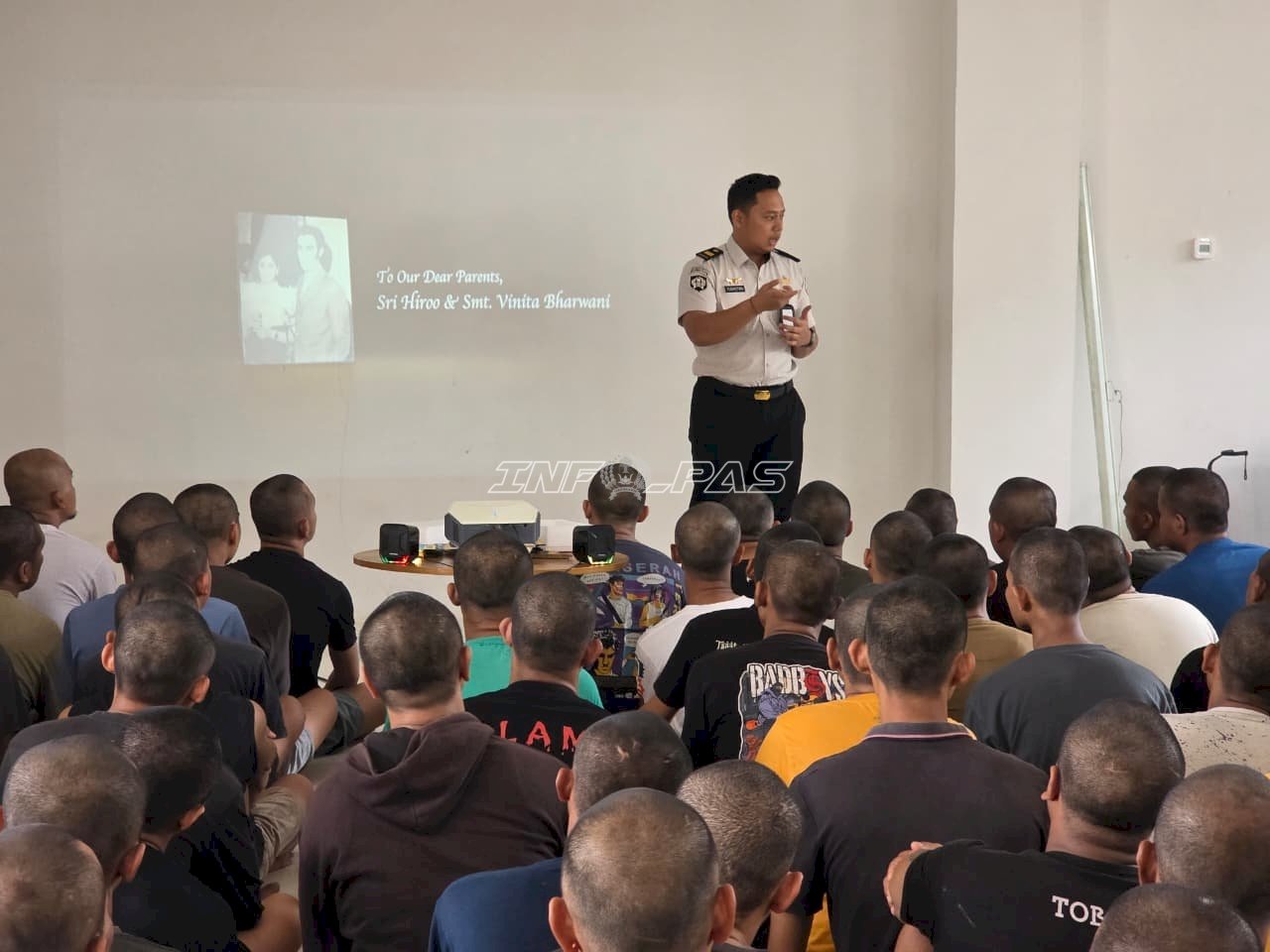 Lapas I Tangerang Bangun Mental 99 Warga Binaan Baru lewat Mapenaling