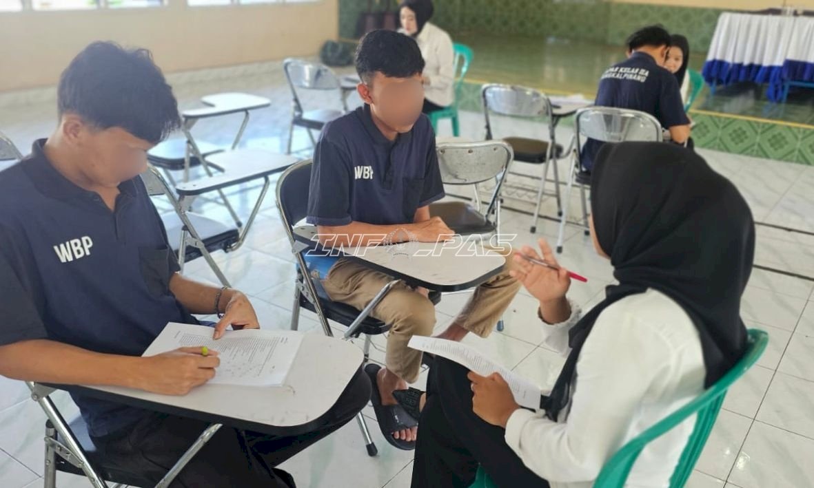 Asesmen RIASEC, Lapas Pangkalpinang Arahkan Pembinaan Berbasis Minat dan Bakat Warga Binaan