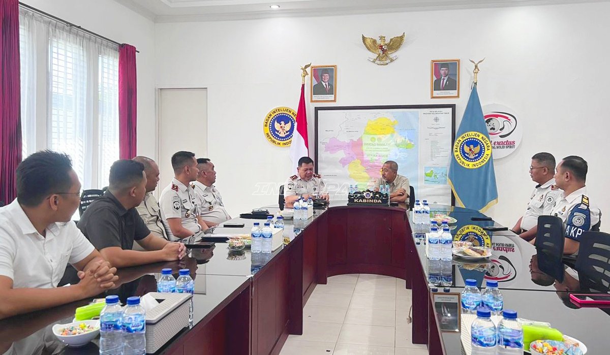 Kakanwil Ditjenpas Kaltim Audiensi  dengan Kabinda, Perkuat Sinergi Keamanan