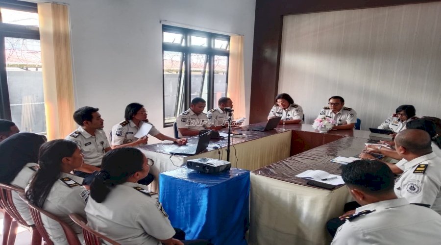 Kanwil Ditjenpas Maluku Dorong Strategi Percepatan Pembangunan ZI menuju WBK di LPKA dan Lapas Perempuan Ambon