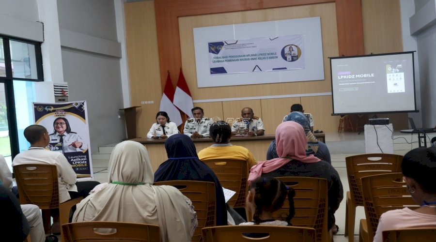 Menuju Pelayanan Prima, LPKA Ambon Sosialisasikan LPKIDz Mobile