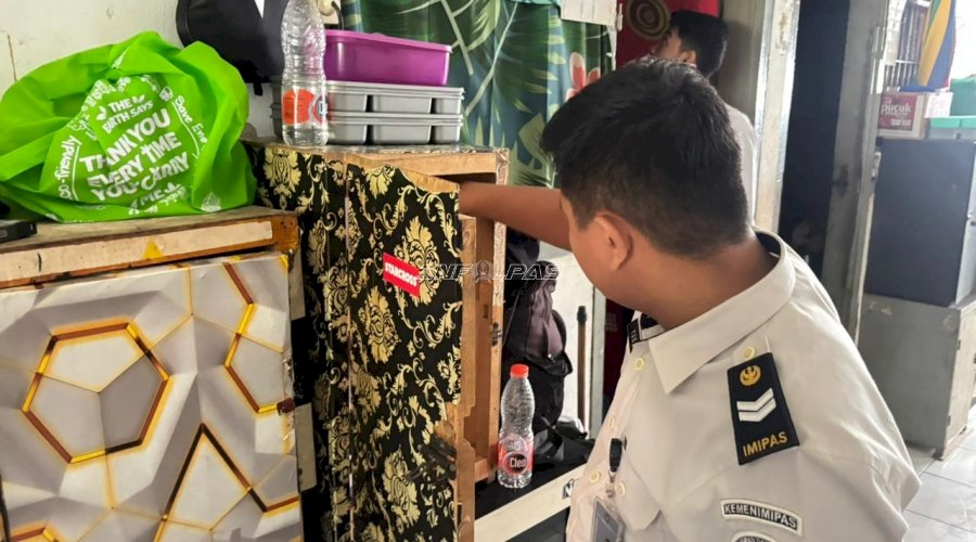 Komitmen Bebas Handphone Ilegal dan Narkoba, Lapas Palu Razia Blok Hunian Warga Binaan