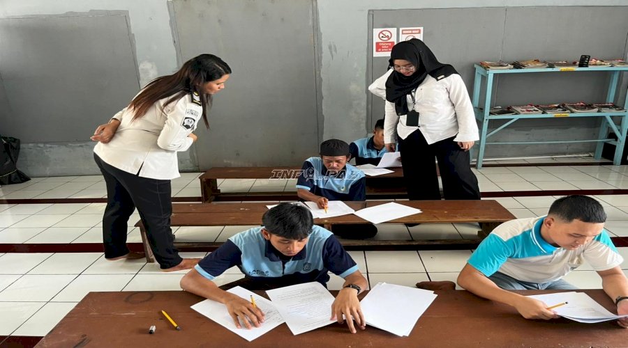 Warga Binaan Lapas Tolitoli Jalani Ujian Kesetaraan Paket B dan C