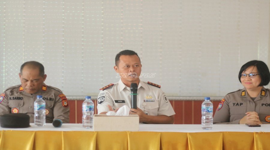 Sinergi Lapas Takalar dan Dit. Binmas Polda Sulsel Wujudkan Profesionalisme Petugas Pemasyarakatan