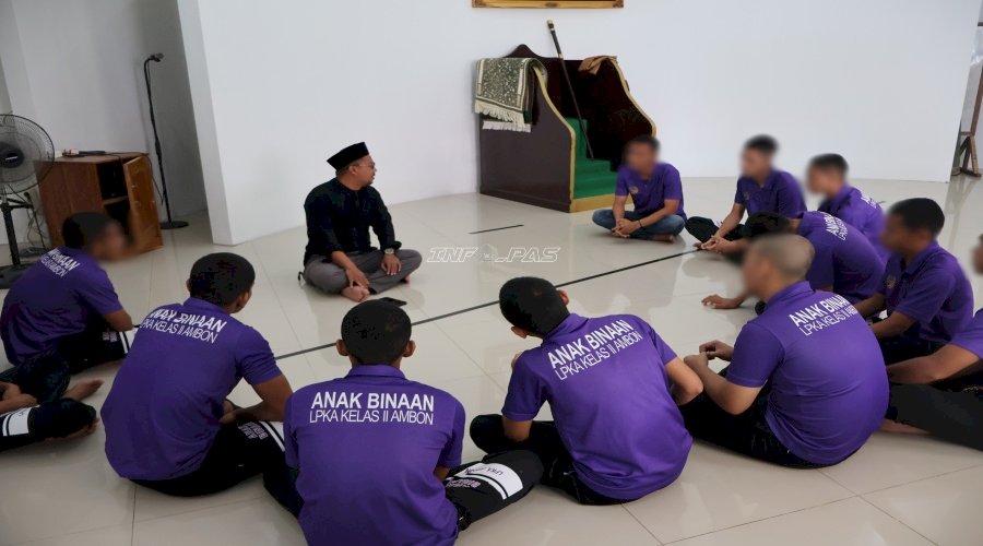 LPKA Ambon Gelar Diskusi Keislaman dan Kajian Remaja bagi Anak Binaan