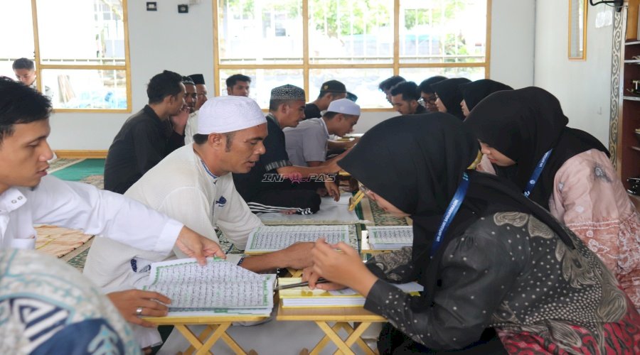 Madrasah Qur'an Tingkatkan Kemampuan Baca Tulis Al-Qur'an Warga Binaan Lapas Tanjung