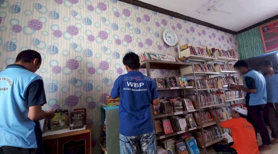 Rutan Marabahan Dorong Literasi Warga Binaan lewat Fasilitas Perpustakaan