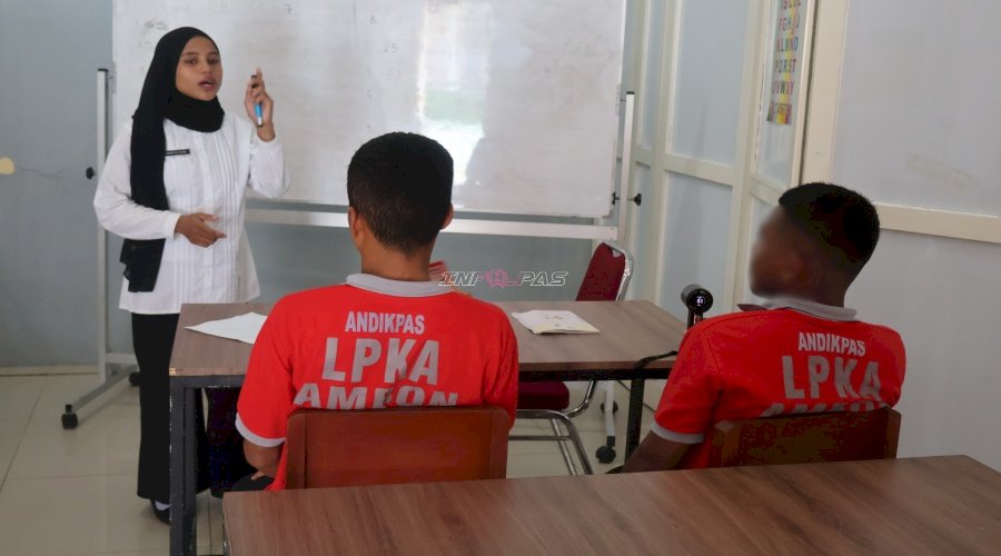 LPKA Ambon Gelar Pembelajaran Matematika bagi Anak Binaan Program Paket A