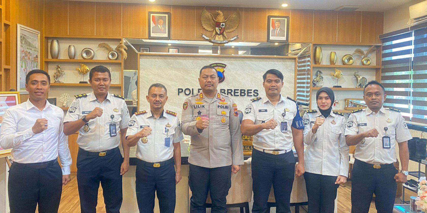 Kolaborasi Strategis, Lapas dan Polres Brebes Perkuat Sinergi Kamtib