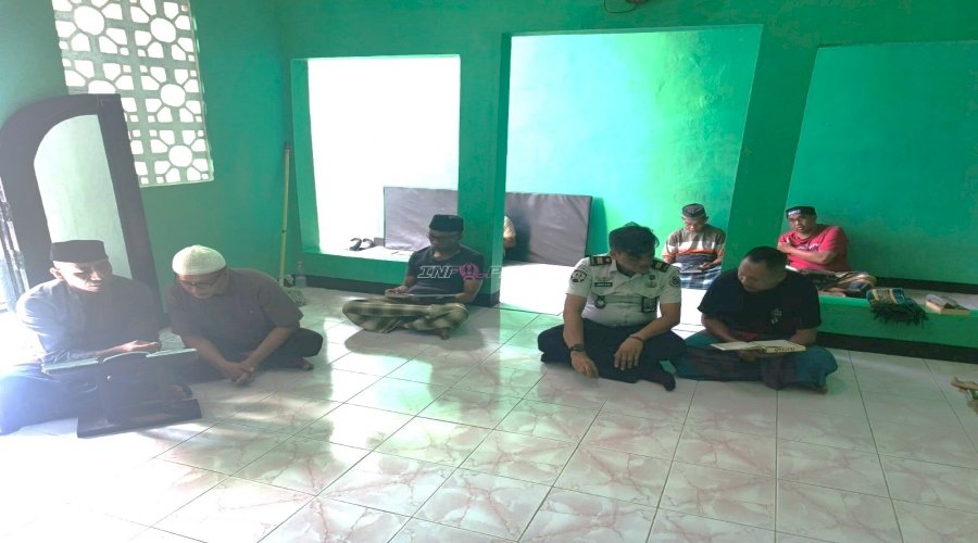 Pembinaan Rohani Islam di Lapas Wahai, Warga Binaan Belajar Huruf Hijaiyah